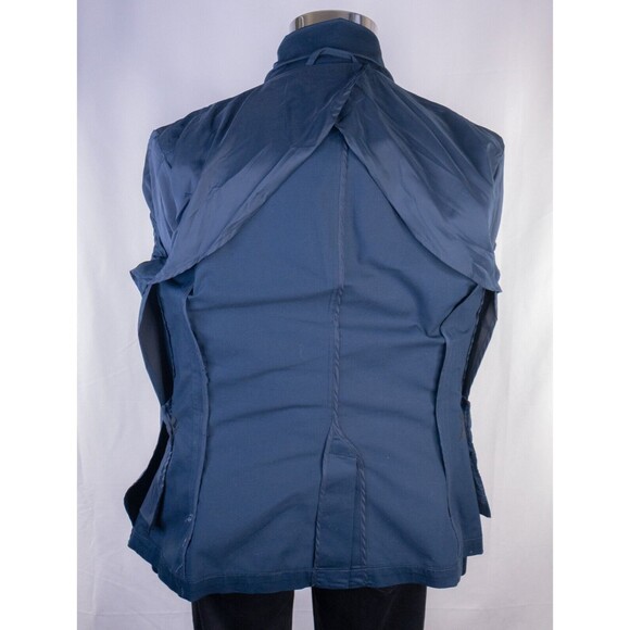 Armani Exchange Sport Coat Blazer Mens 38 Navy Blue 2 Button Closure Stretch - Picture 10 of 11